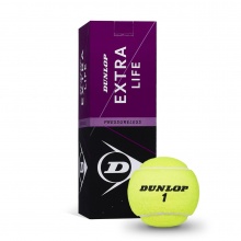 Dunlop Tennisbälle Extra Life Dose 3er